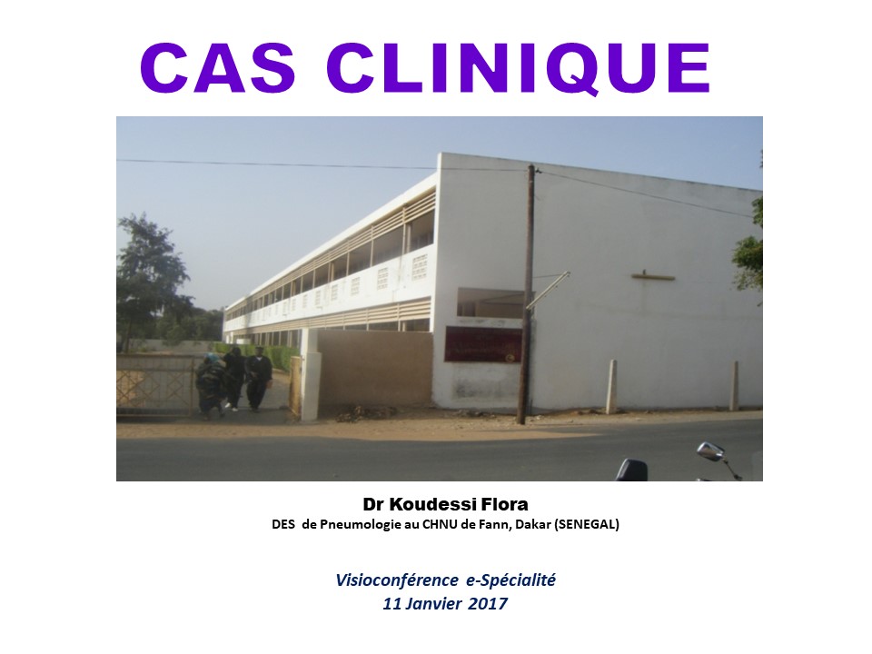 Cas clinique du Dr Koudessi Flora