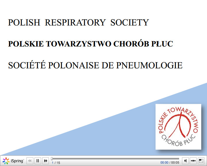 Société Polonaise de pneumologie. Passé et présent