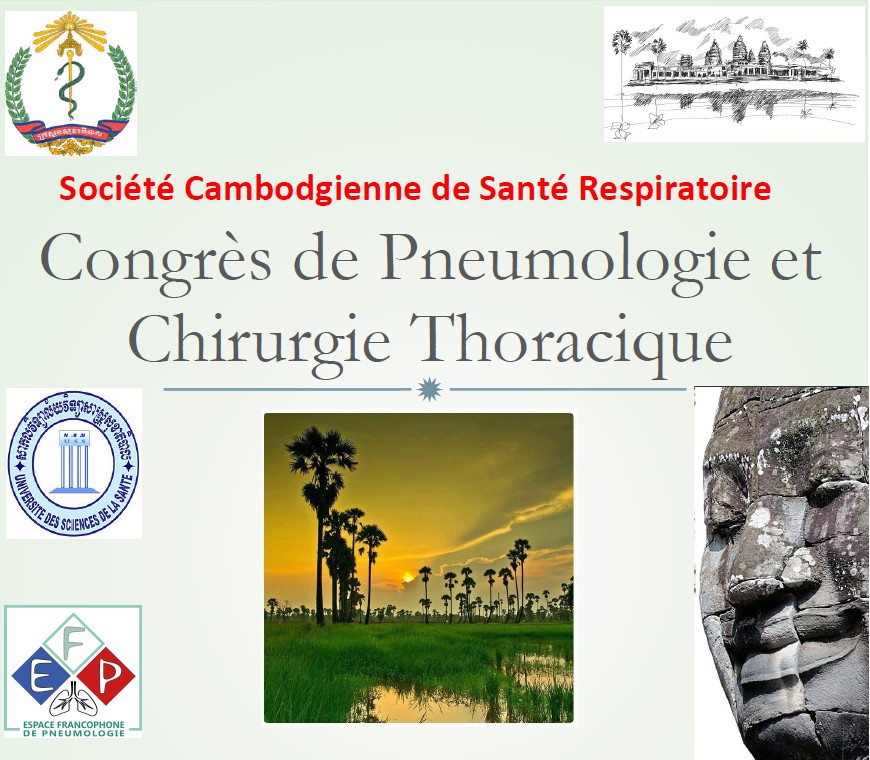 Programme du Congrès Cambodgien des maladies respiratoires et de chirurgie thoracique