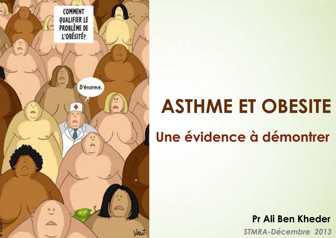 Asthme et obésité. Ali Ben Kheder
