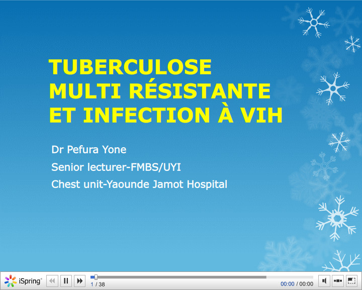 Tuberculose multi résistante et infection à VIH. EW Pefura-Yone